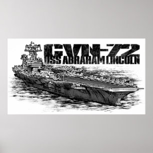 CVN-72 Abraham Lincoln Print