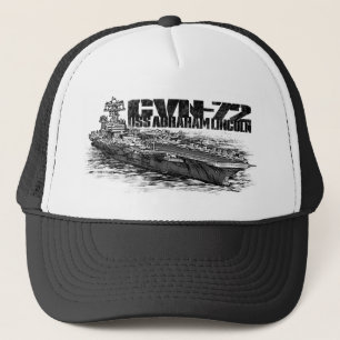 CVN-72 Abraham Lincoln Trucker Hat