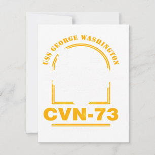 Cvn-73 Uss George Washington Card