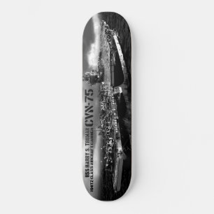 CVN-75 Harry S. Truman 8 1/8" Skateboard