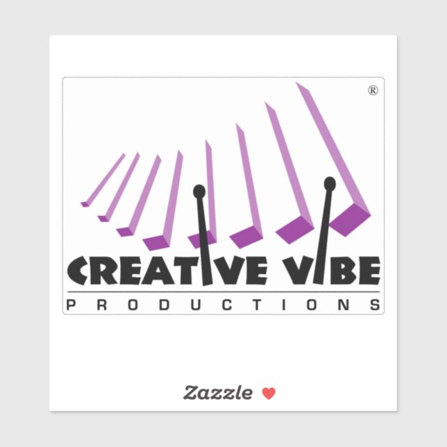 CVP Vinyl Sticker (for Computers, notebooks, etc;) (Sheet)