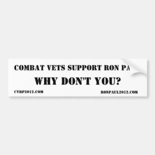 CVRP 2 BUMPER STICKER