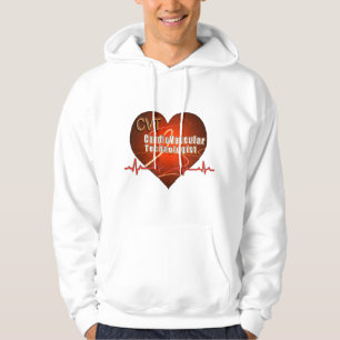 CVT HEART LOGO Cardiovascular Technologist Hoodie
