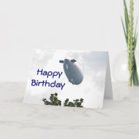 CW- Birthday Blimp Card