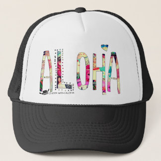 CWA ALOHA COLLAGE Trucker Hat