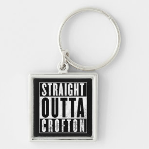 CWA- STRAIGHT OUTTA CROFTON KEY RING