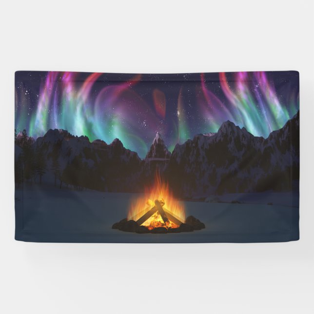 Cwm Aurora Banner (Horizontal)