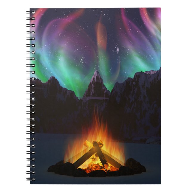 Cwm Aurora Notebook (Front)