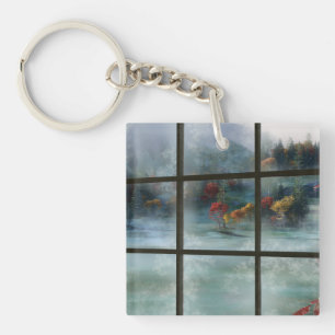 Cwm Autumn Frost Acrylic Keychain