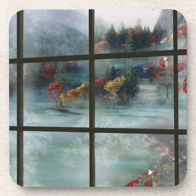 Cwm Autumn Frost Coasters (Front)