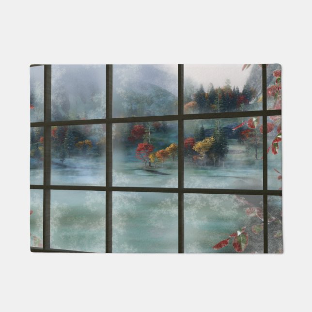 Cwm Autumn Frost Doormat (Front)