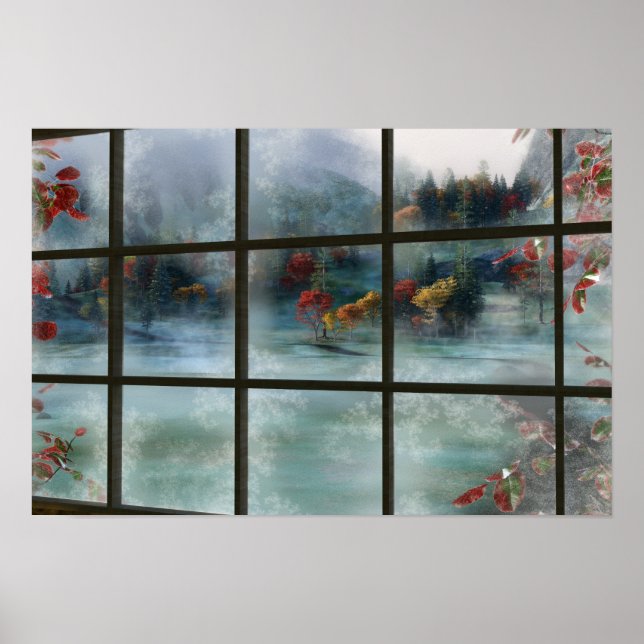 Cwm Autumn Frost Print (Front)