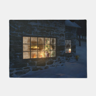 Cwm Christmas Doormat