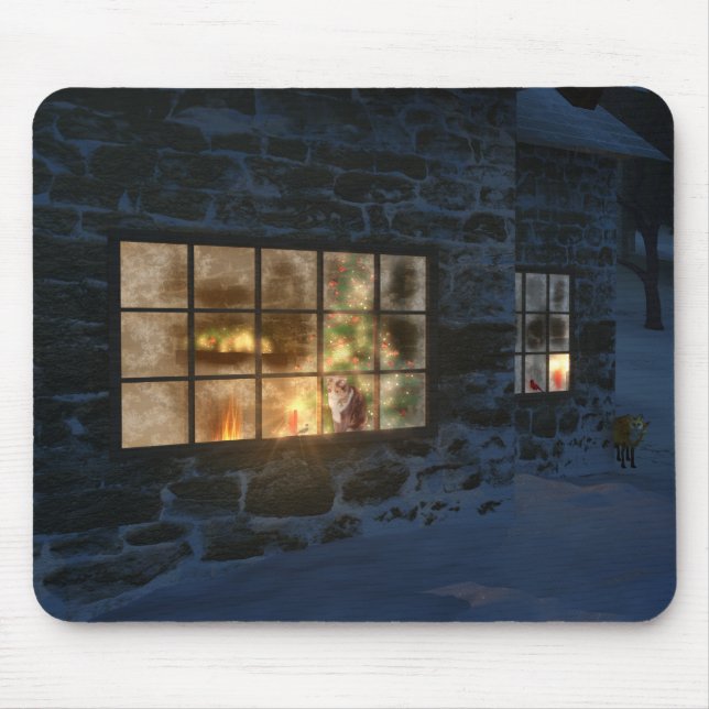 Cwm Christmas Mousepad (Front)