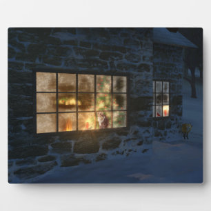 Cwm Christmas Photo Plaque