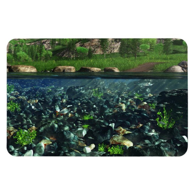 Cwm River Flexible Magnet (Horizontal)