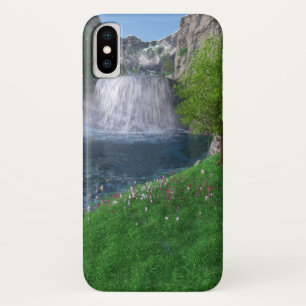 Cwm Waterfall iPhone Case-Mate iPhone X Case