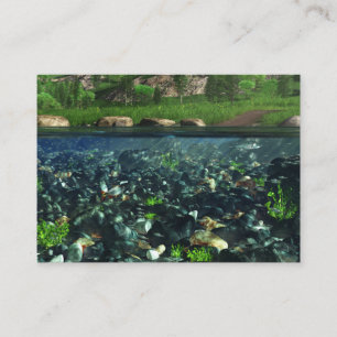 Cwn River Bookmarks Business Card