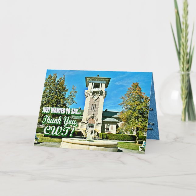 CWT THANK YOU Card (Front)