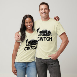 Cwtch Welsh Rugby Humour T-Shirt