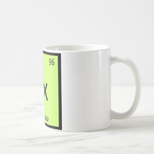 Cx - Chartreux Cat Chemistry Periodic Table Symbol Coffee Mug