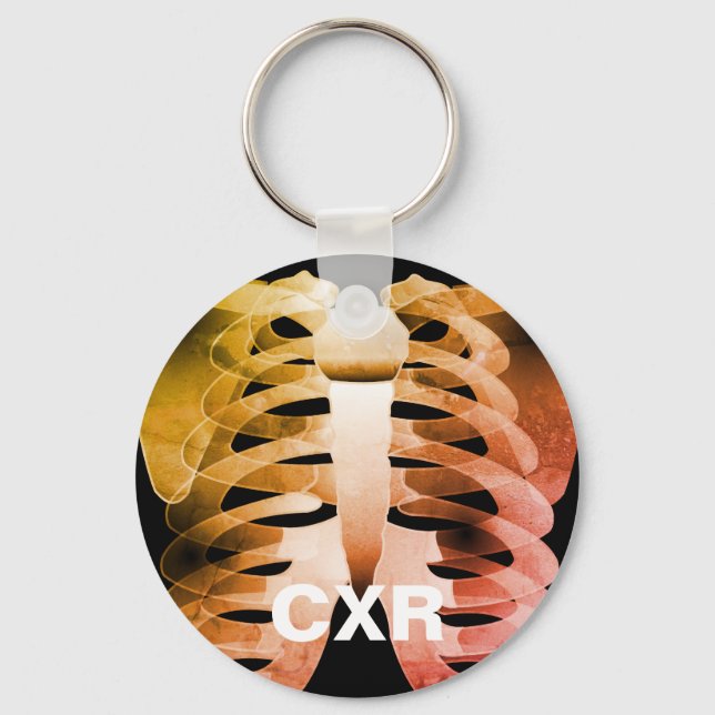CXR Chest X-Ray Keychain (Front)
