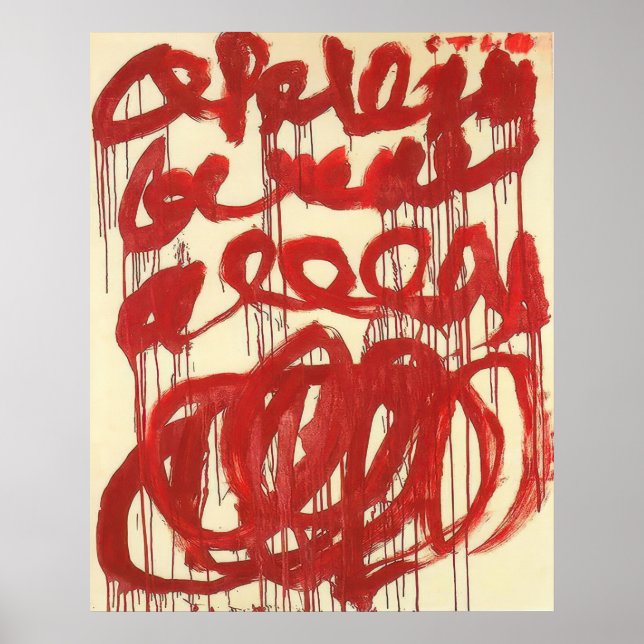 CY Twombly (30) Poster (Front)