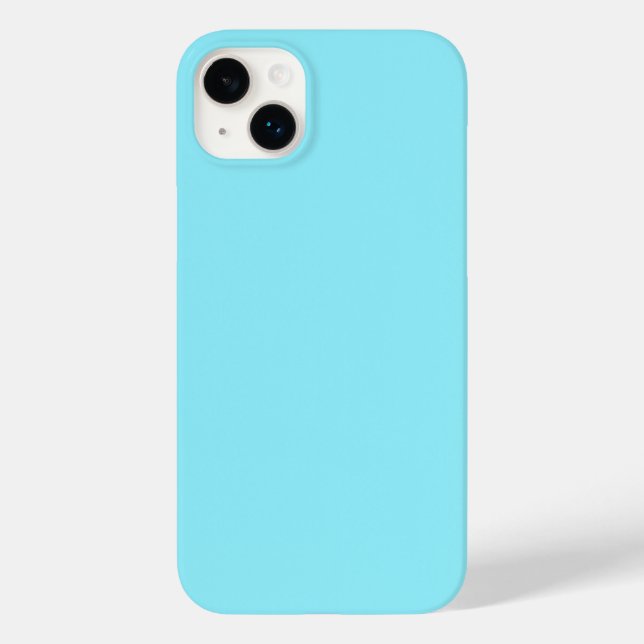 Cyan Abstract Background Case-Mate iPhone Case (Back)
