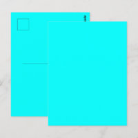 Cyan Blue Green Turquoise Solid Colour