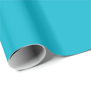 CYAN BLUE (solid colour) ~ Wrapping Paper