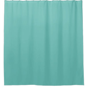 Cyan Opaque,Glacier,Gulf Stream, Shower Curtain