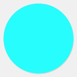 Cyan Sticker