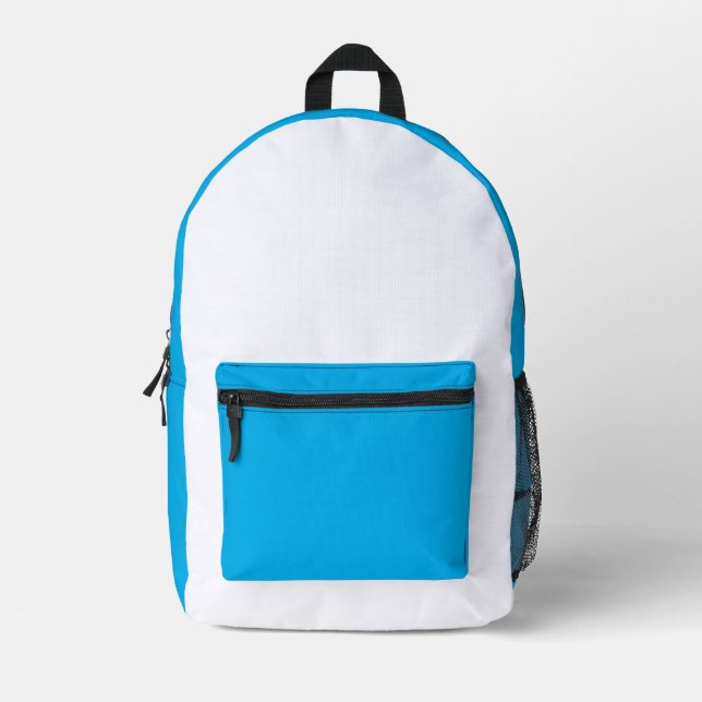 Cyan-white bag (Front)