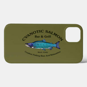Cyanotic Salmon Bar & Grill iPhone 13 Case