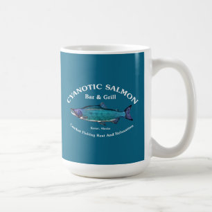 Cyanotic Salmon Bar & Grill Coffee Mug