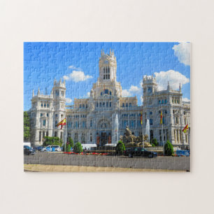 Cybele Palace, Madrid, Spain Jigsaw Puzzle
