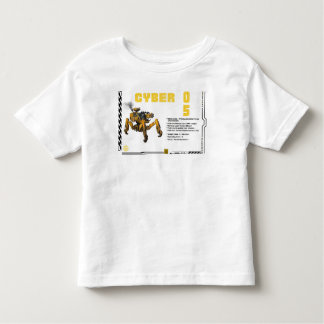 Cyber 05 Mecha Robot Design Toddler T-Shirt