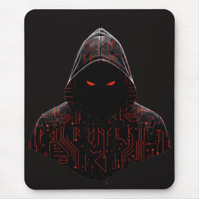 Cyber Assassin Mouse Pad (Front)