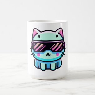 Cyber Cat Coffee Mug