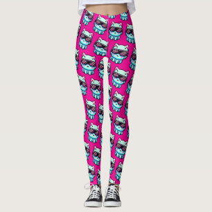 Cyber Cat Leggings