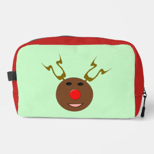 Cyber Christmas Reindeer Dopp Kit