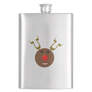 Cyber Christmas Reindeer Flasks