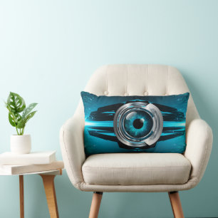 Cyber Circuit Eye Lumbar Cushion