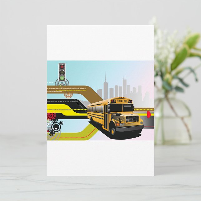 Cyber City School Bus Invitation (Creator Uploaded)