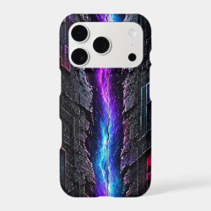 Cyber Crack Neon - Ultra Narrow Futuristic Tech