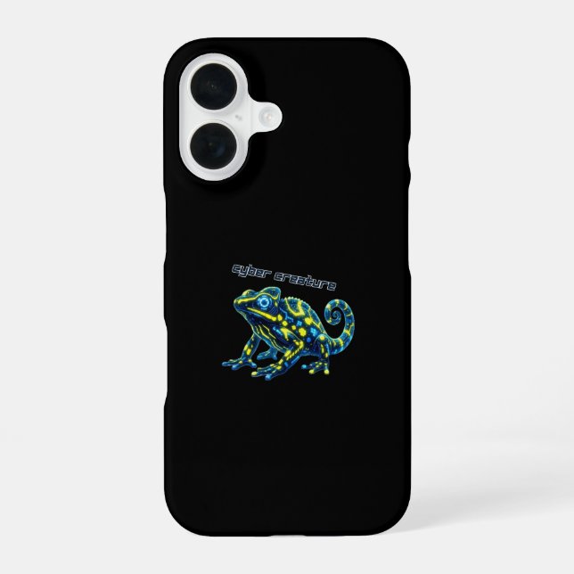 Cyber Creature iPhone 16 Case (Back)