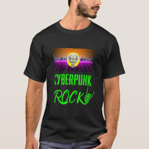 Cyber Cyberpunk Hard Rock Style For Cyber Rock Peo T-Shirt