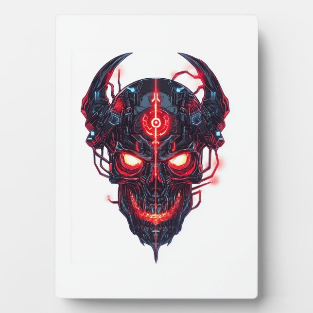 Cyber Demon Skull Lord Plaque (Front)