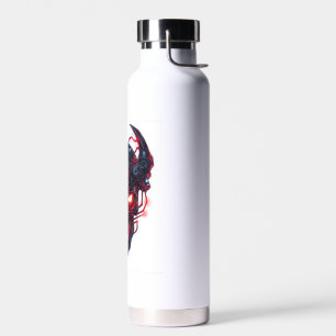 Cyber Demon Skull Lord Water Bottle