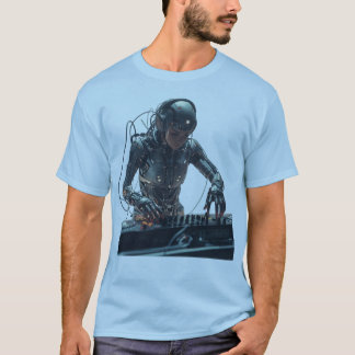 Cyber DJ – Master of the Soundwave T-Shirt